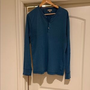 J. Crew Teal Casual Button Down Shirt